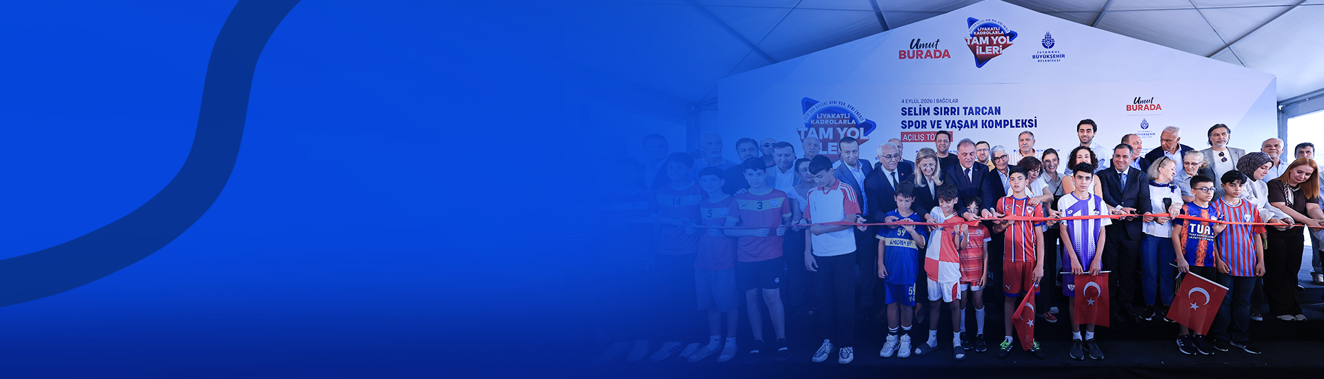 SELİM SIRRI TARCAN SPOR VE YAŞAM KOMPLEKSİ AÇILDI