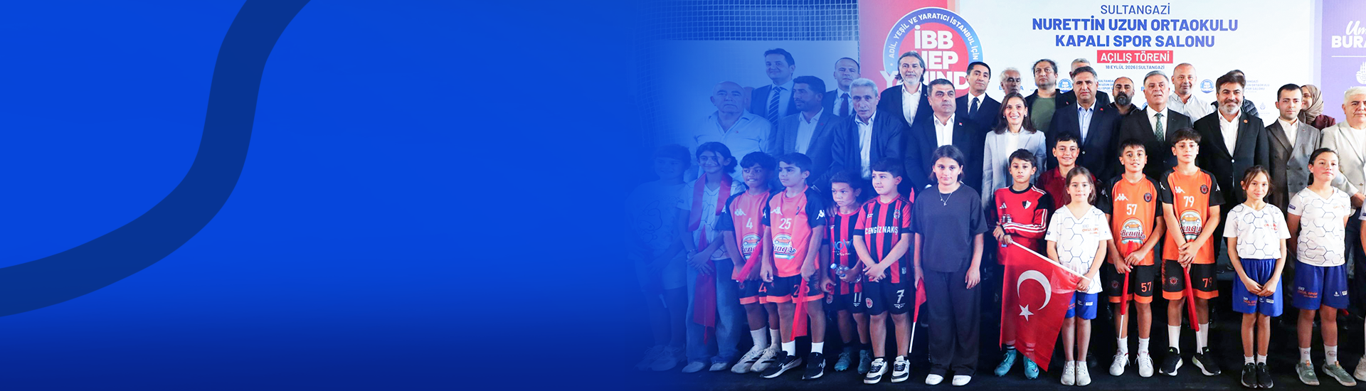 SULTANGAZİ NURETTİN UZUN ORTAOKULU KAPALI SPOR SALONU AÇILDI